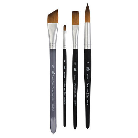 Aqua Elite Synthetic Kolinsky Sable Watercolor Brushes - by Princeton Art & Brush Co - K. A. Artist Shop
