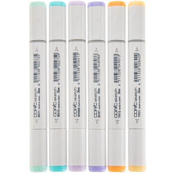 Copic Sketch Markers - Set of 6 - by Copic - K. A. Artist Shop