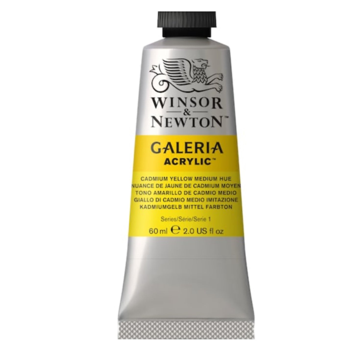 Winsor & Newton Galeria Acrylic Paint - 60 mL - Cadmium Yellow Medium Hue by Winsor & Newton - K. A. Artist Shop