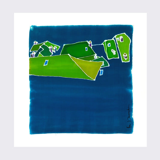 "Les toits d’Aubusson. Aubusson." Archival Print by René Shoemaker - "Les toits d’Aubusson. Aubusson." by René Shoemaker - K. A. Artist Shop