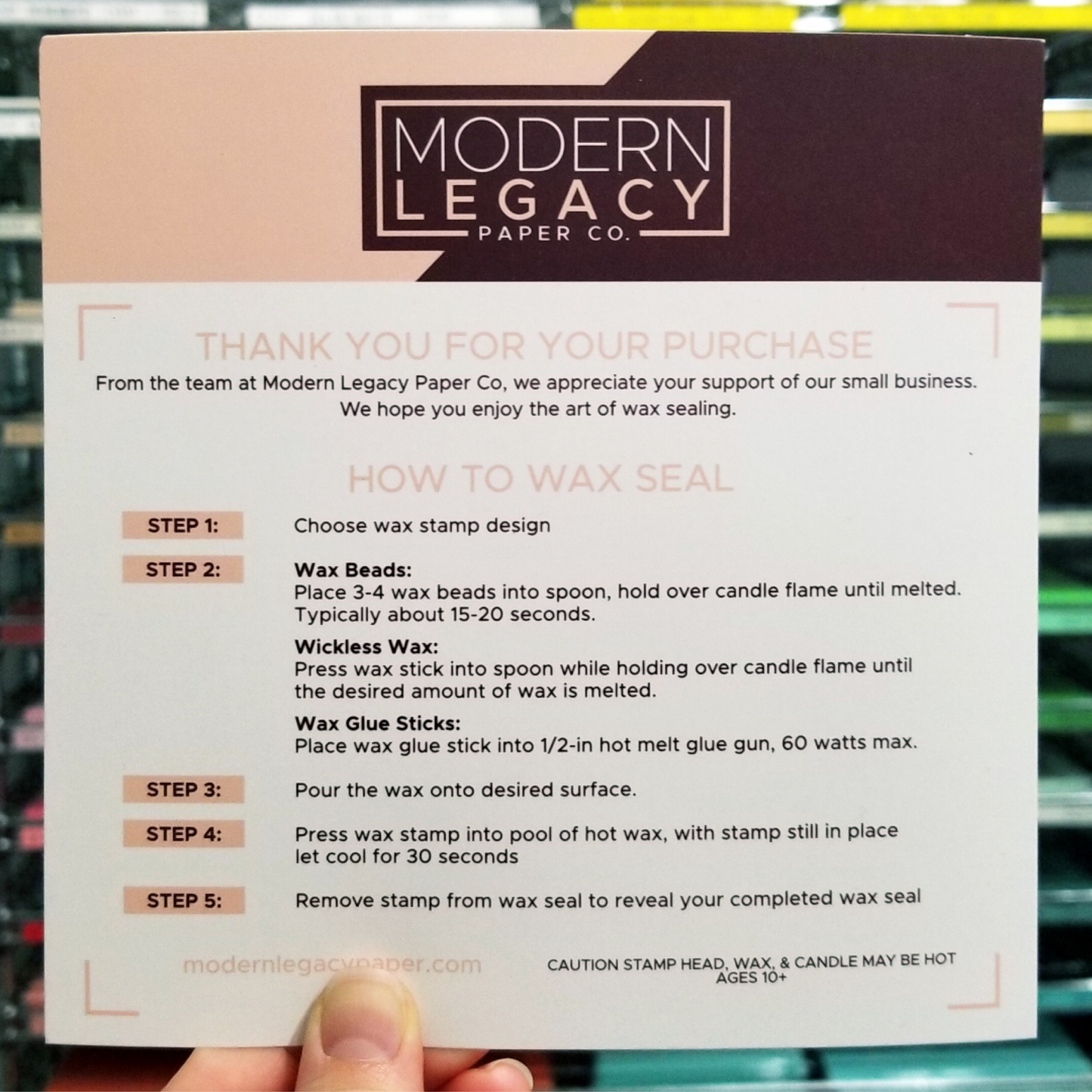 Wax Melting Spoon - Modern Legacy Paper Company - by Modern Legacy Paper Company - K. A. Artist Shop