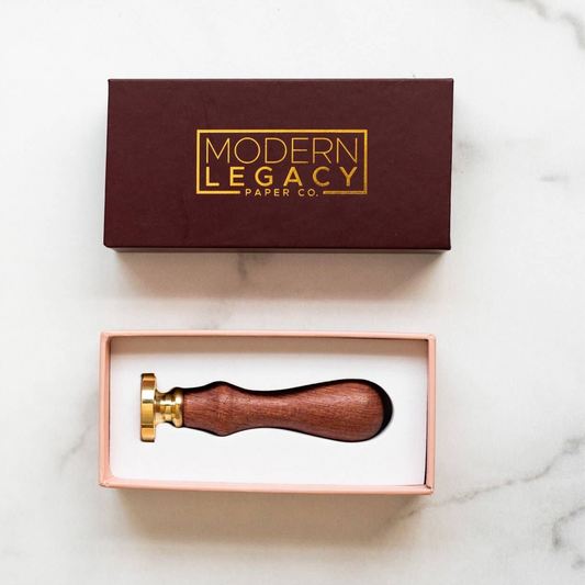 XOXO Wax Seal Stamp - Modern Legacy Paper Company - by Modern Legacy Paper Company - K. A. Artist Shop