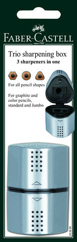 Faber-Castell Grip Trio Sharpener - by Faber-Castell - K. A. Artist Shop