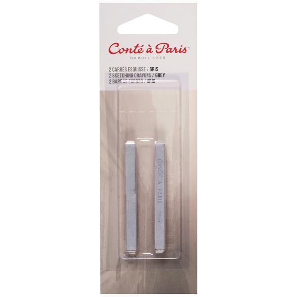 Conté à Paris Sketching Crayon Pack (2/pk) - Gray - by Conté - K. A. Artist Shop