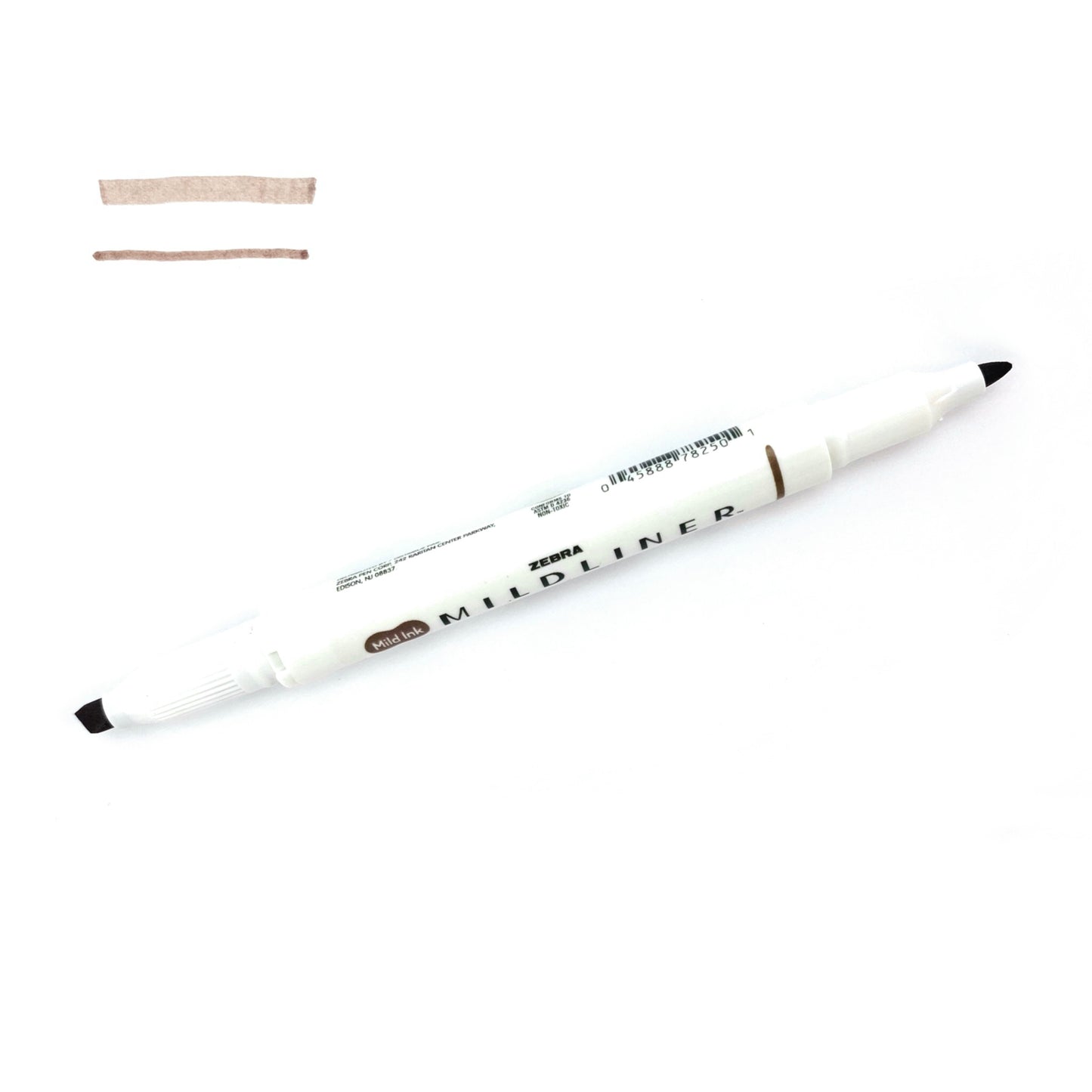 Zebra "Mildliner" Double-Ended Highlighter - Mild Brown (WKT7-ME) by Zebra - K. A. Artist Shop