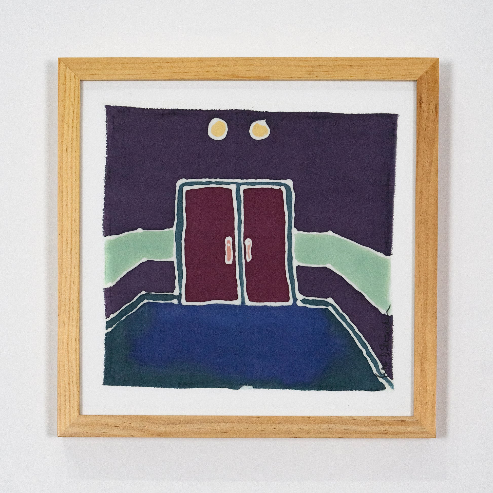 The Doors of Athens • 40 Watt • Archival Print by René Shoemaker - by René Shoemaker - K. A. Artist Shop