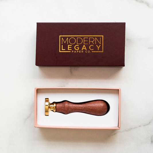 Heart Wax Seal Stamp - Modern Legacy Paper Company - by Modern Legacy Paper Company - K. A. Artist Shop