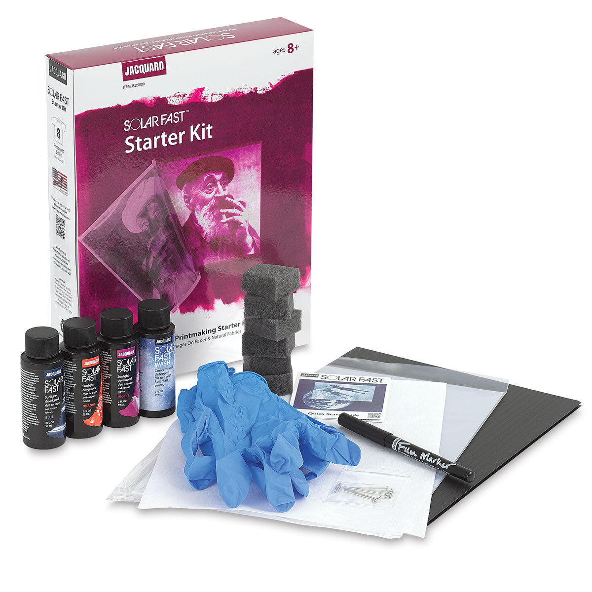 Jacquard Solar Fast Sun-Powered Printmaking Starter Kit - by Jacquard - K. A. Artist Shop