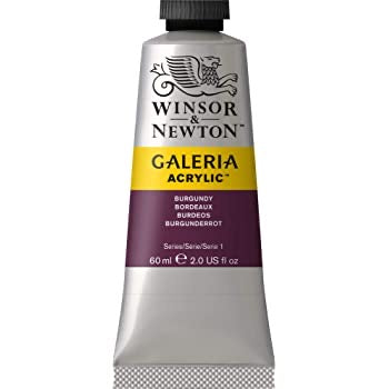 Winsor & Newton Galeria Acrylic Paint - 60 mL - Burgundy by Winsor & Newton - K. A. Artist Shop