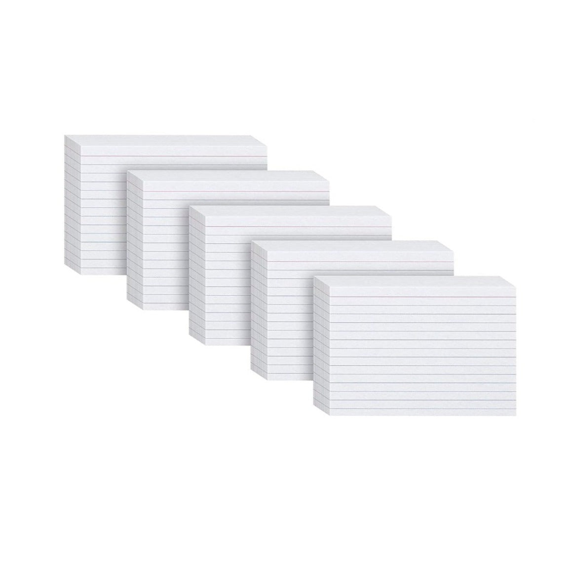 Oxford Ruled Index Cards, 4 x 6, White, 100-Pack 