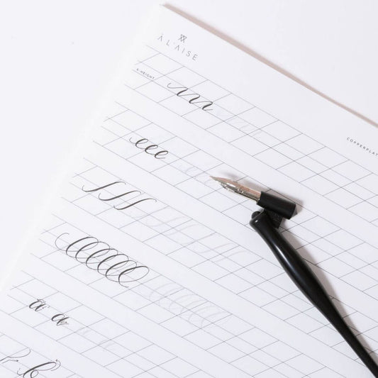 À L’aise Modern Calligraphy Beginners Workbook - by À L’aise LTD - K. A. Artist Shop