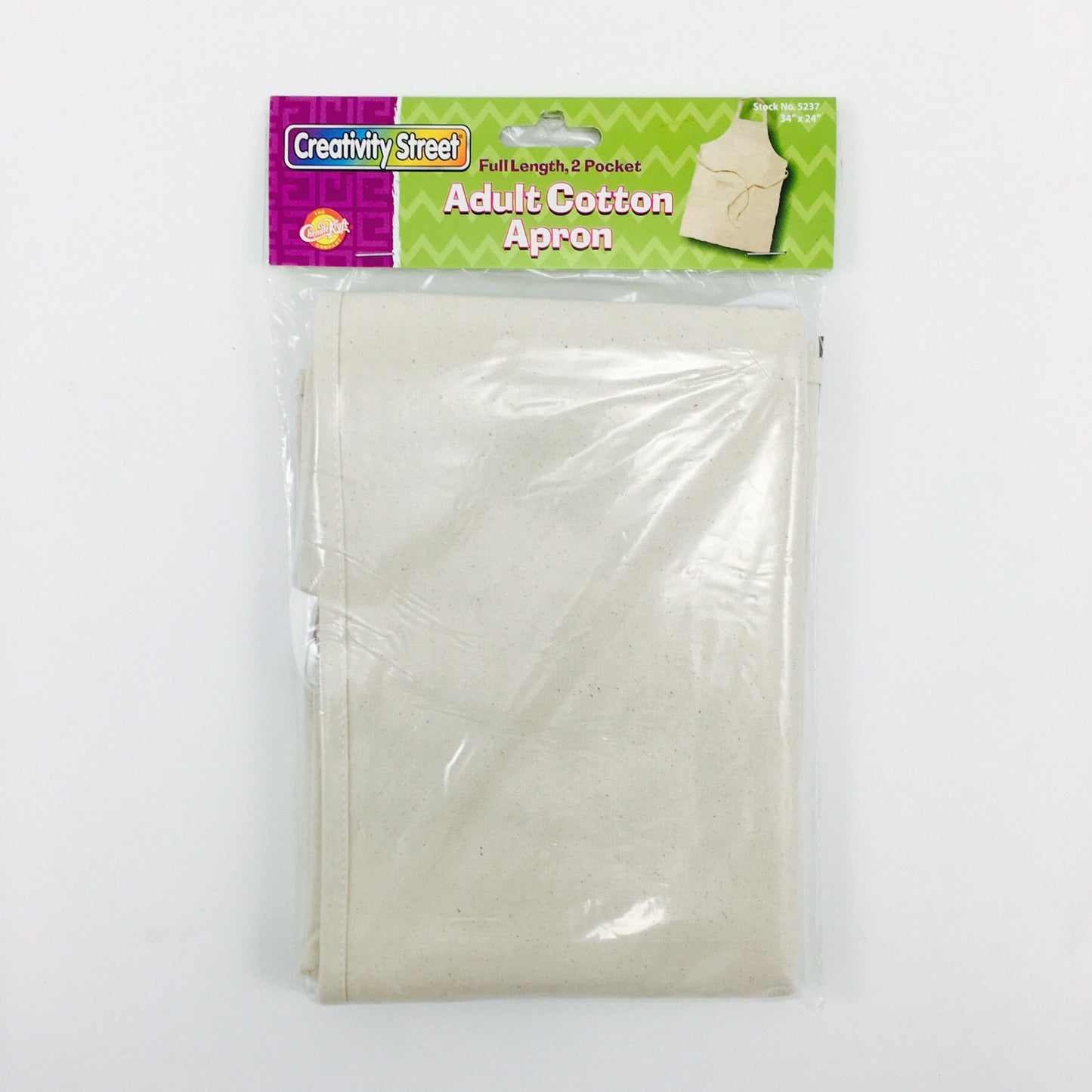 Adult Cotton Apron by Creativity Street - by Creativity Street - K. A. Artist Shop