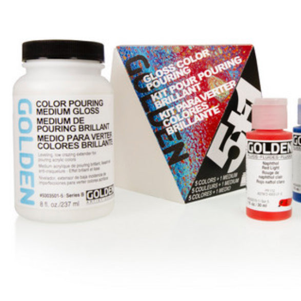 Golden Color Pouring Set - by Golden - K. A. Artist Shop