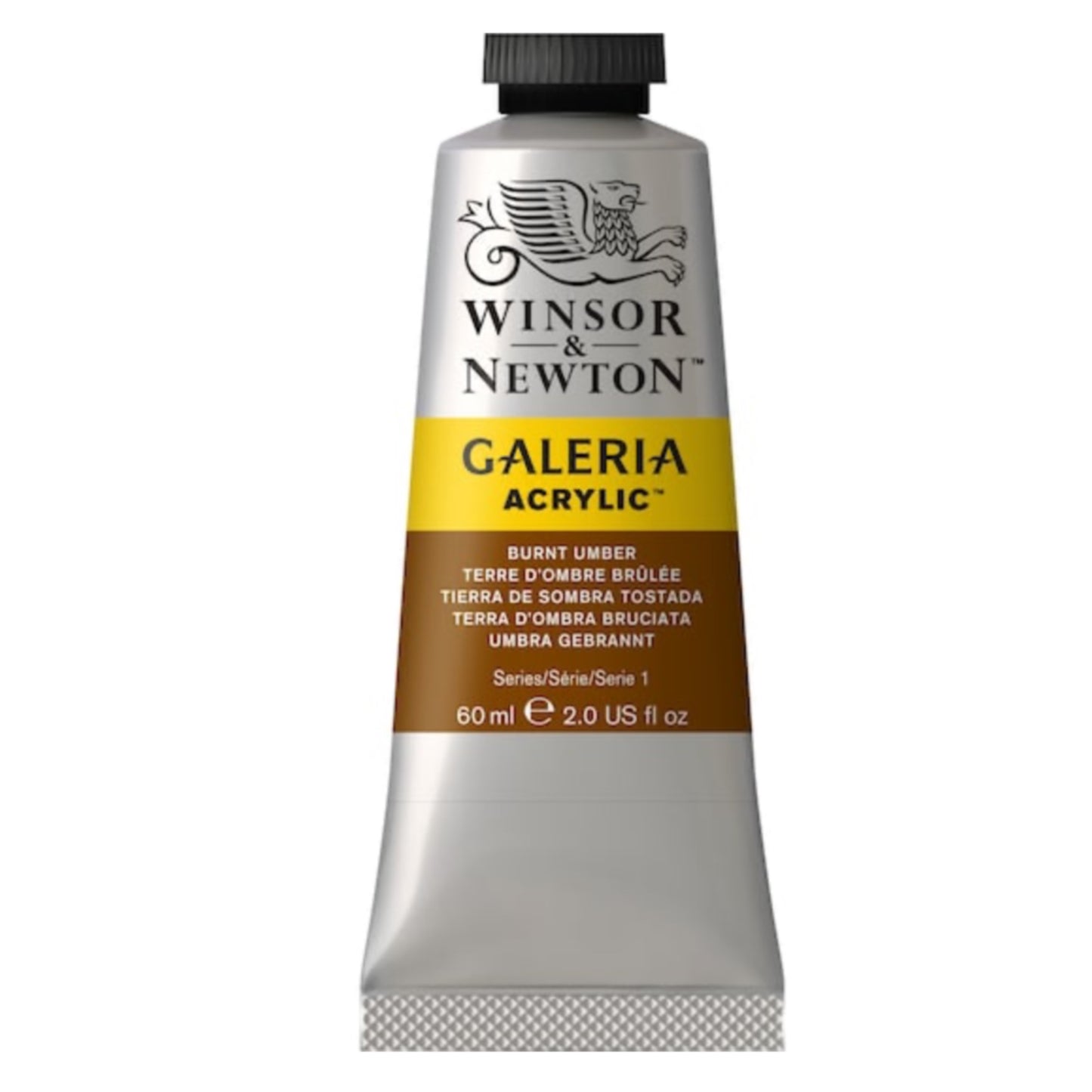 Winsor & Newton Galeria Acrylic Paint - 60 mL - Burnt Umber by Winsor & Newton - K. A. Artist Shop