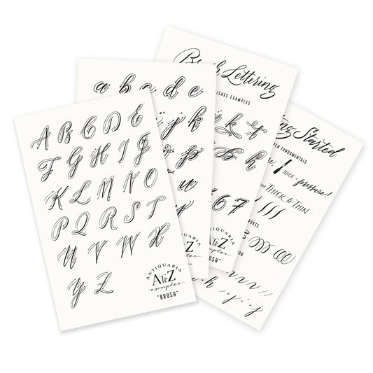 Antiquaria Brush Calligraphy Exemplar Kit - by Antiquaria - K. A. Artist Shop