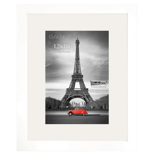 Studio 500 Pine Wood Photo Frame - White by Studio 500 - K. A. Artist Shop