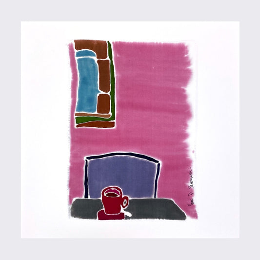 "La Noisettine. Aubusson." Archival Print by René Shoemaker - "La Noisettine. Aubusson." by René Shoemaker - K. A. Artist Shop