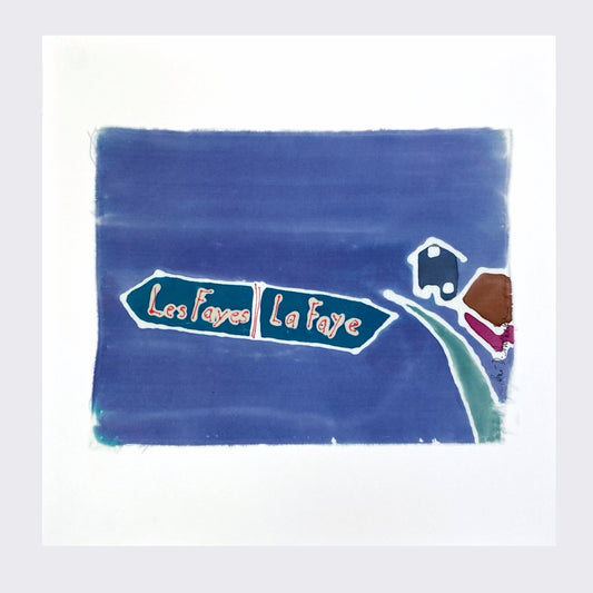 "Les Fayes - La Faye. Felletin." Archival Print by René Shoemaker - "Les Fayes - La Faye. Felletin." by René Shoemaker - K. A. Artist Shop