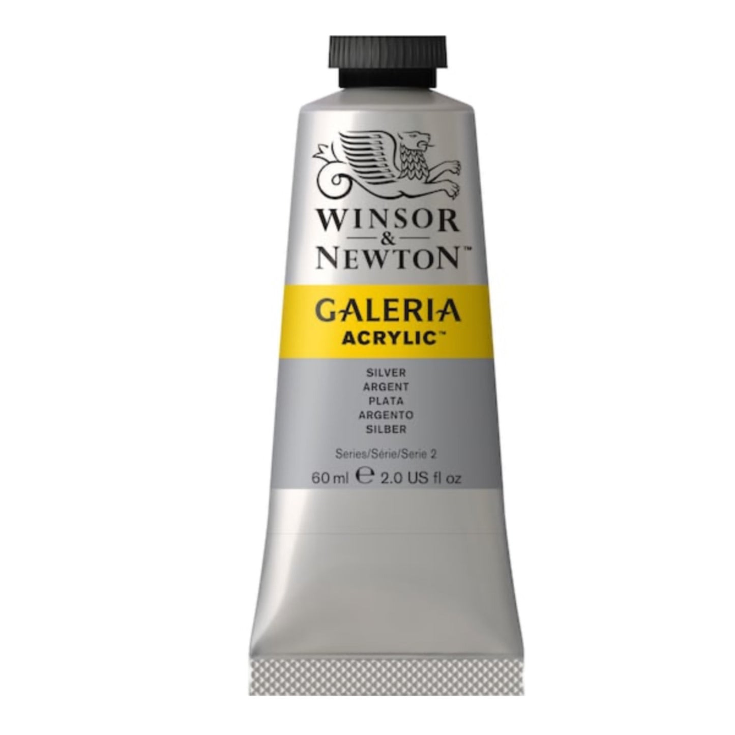 Winsor & Newton Galeria Acrylic Paint - 60 mL - Silver by Winsor & Newton - K. A. Artist Shop