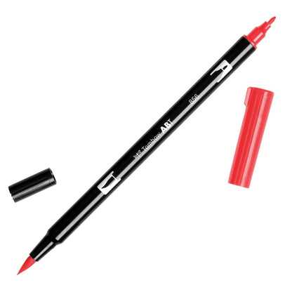 Tombow Dual Brush Pens - Individuals - 856 Poppy Red by Tombow - K. A. Artist Shop