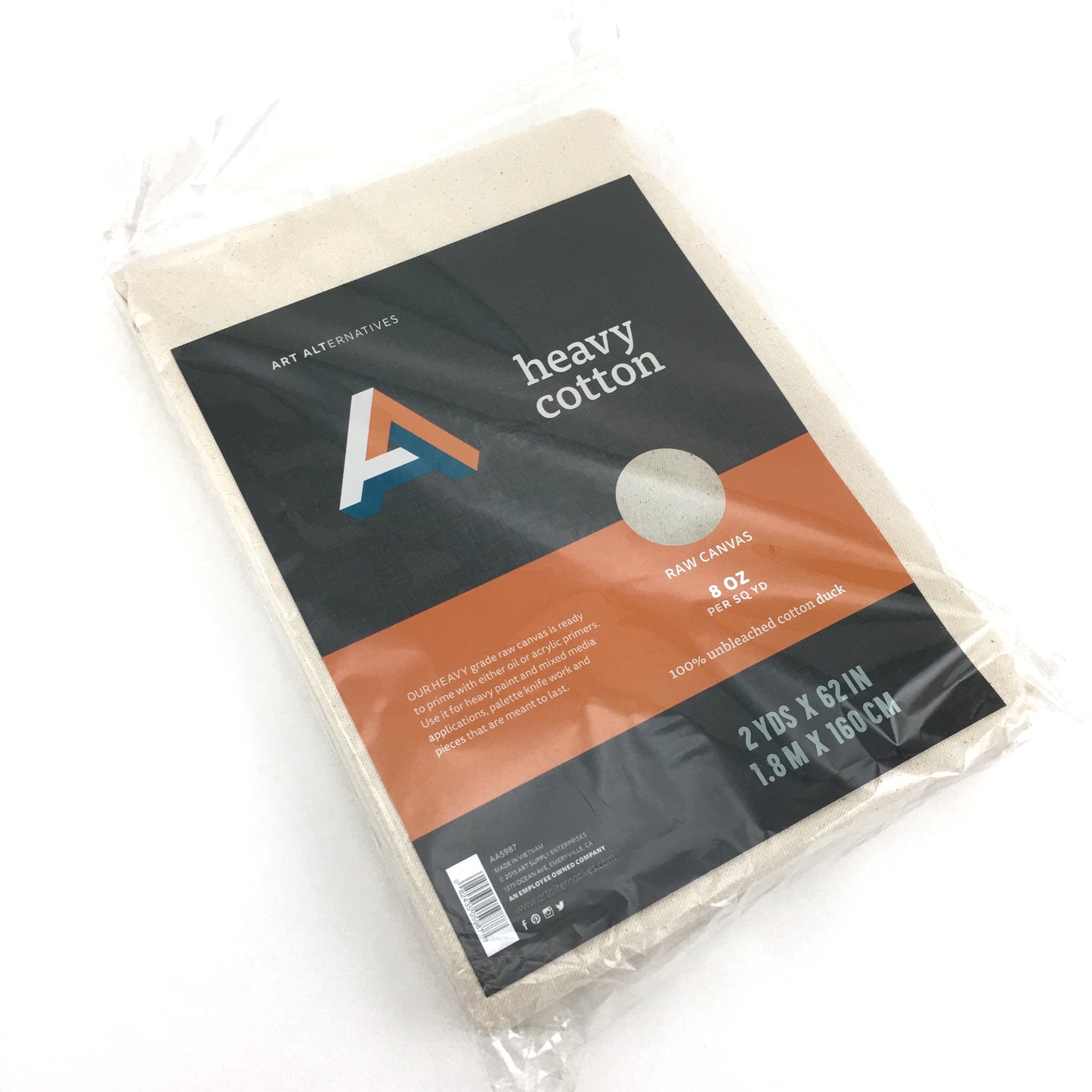 Art Alternatives Raw Heavy Cotton Canvas Folds - by Art Alternatives - K. A. Artist Shop