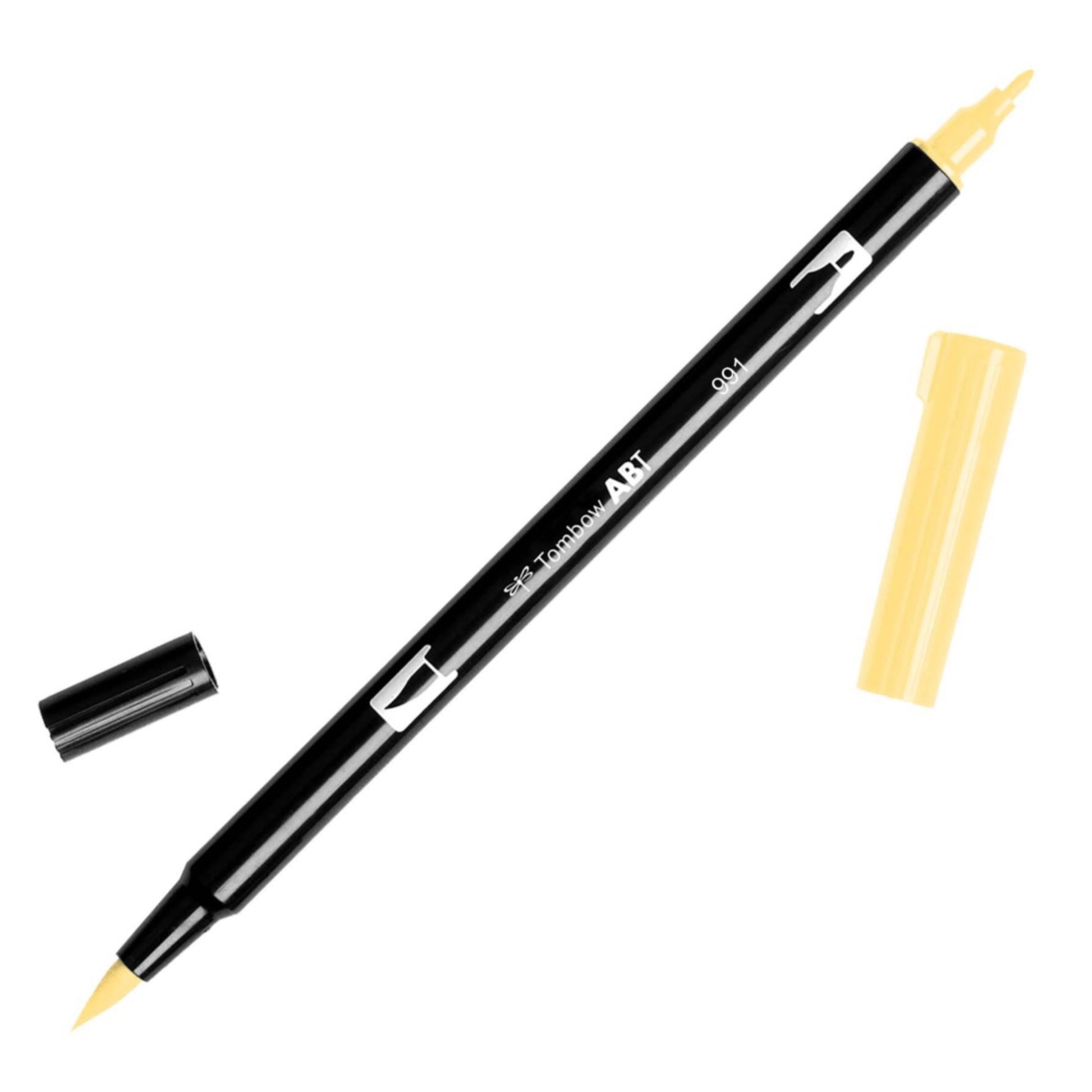 Tombow Dual Brush Pens - Individuals - 991 Light Ochre by Tombow - K. A. Artist Shop