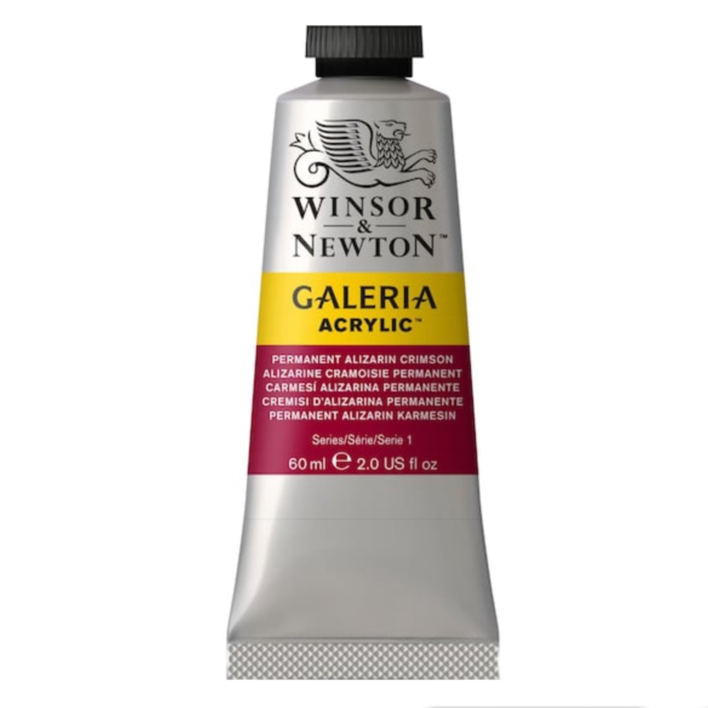 Winsor & Newton Galeria Acrylic Paint - 60 mL - Permanent Alizarin Crimson by Winsor & Newton - K. A. Artist Shop