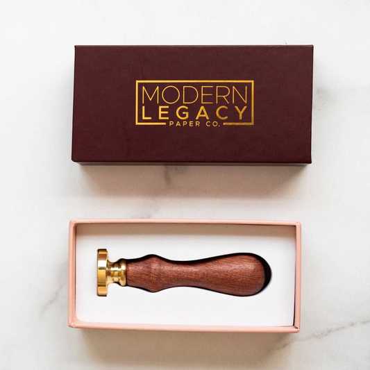 Cheers Wax Seal Stamp - Modern Legacy Paper Company - by Modern Legacy Paper Company - K. A. Artist Shop