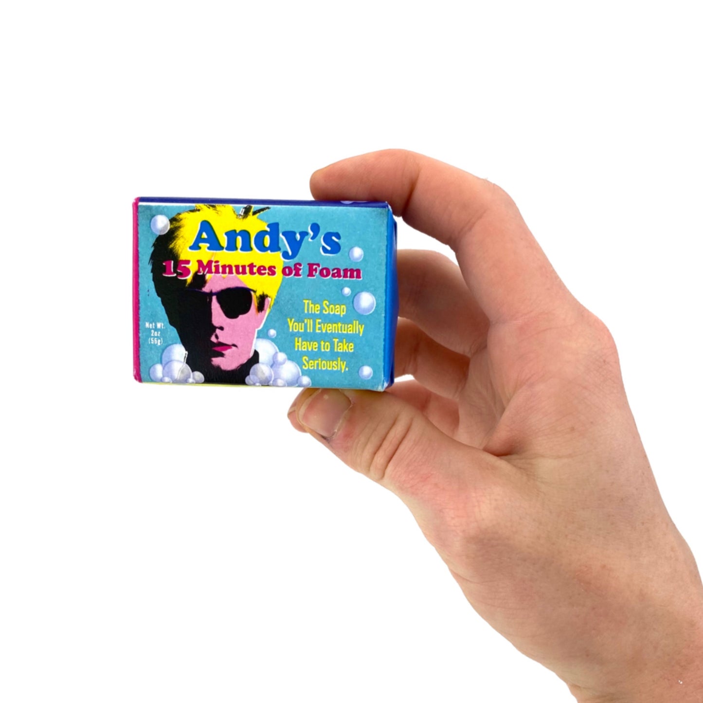 Andy’s Fifteen Minutes of Foam Soap - by Unemployed Philosophers Guild - K. A. Artist Shop