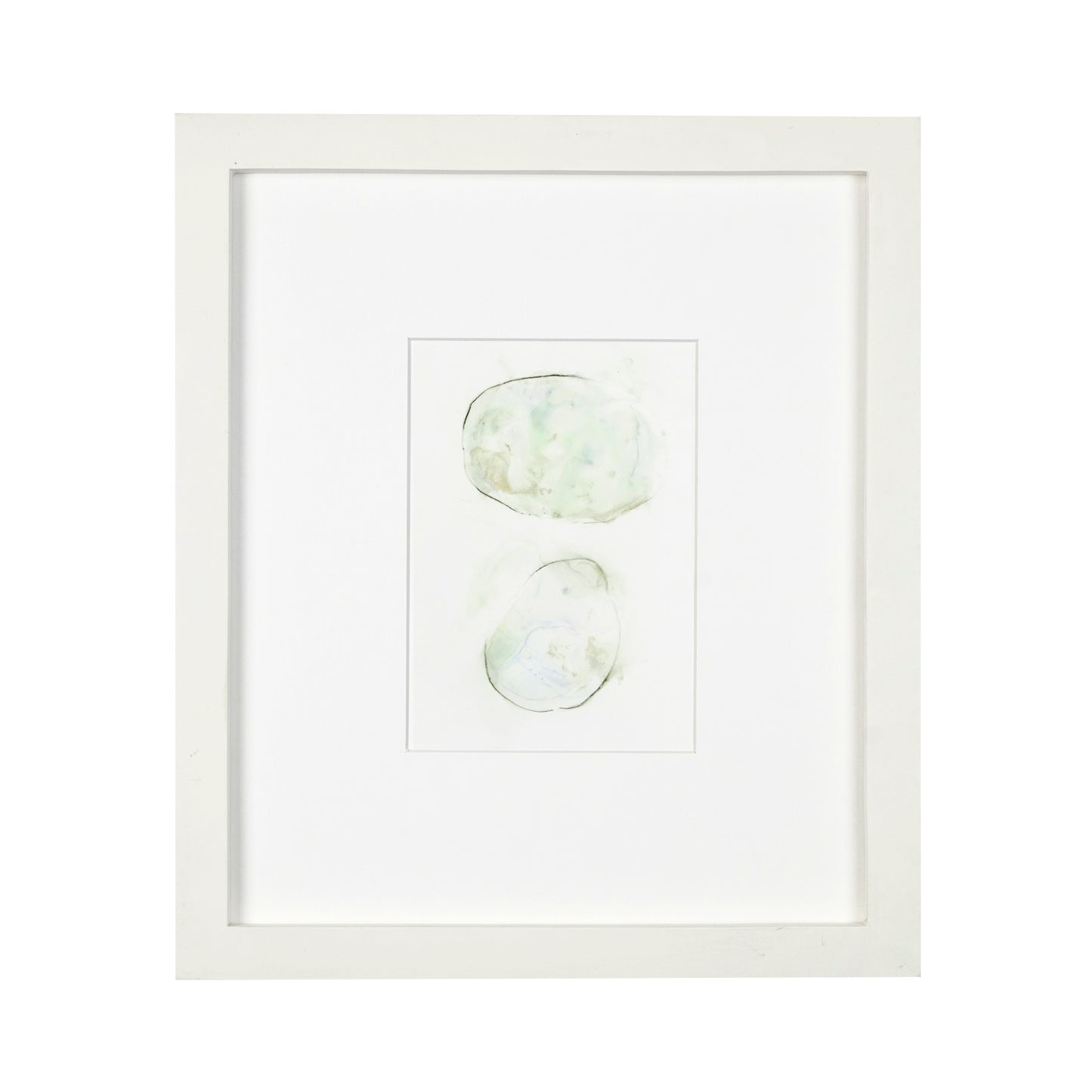 "Blue Pebbles" Print by Catherine Lucky Chang - by Catherine Lucky Chang - K. A. Artist Shop