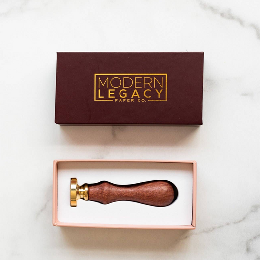 Love Wax Seal Stamp - Modern Legacy Paper Company - by Modern Legacy Paper Company - K. A. Artist Shop