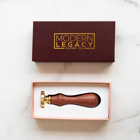 Leaf Sprig Wax Seal Stamp - Modern Legacy Paper Company - by Modern Legacy Paper Company - K. A. Artist Shop