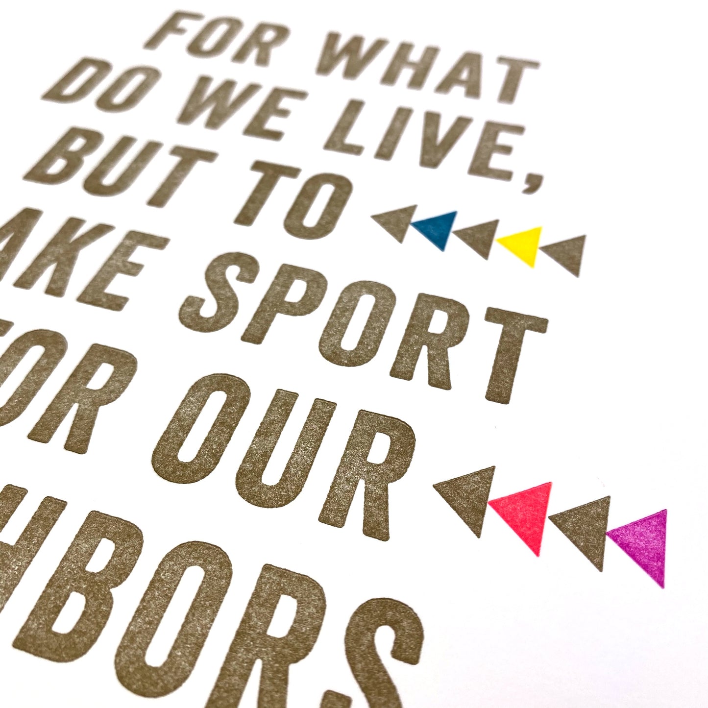 "Pride and Prejudice" Letterpress Prints by Smokey Road Press - by Smokey Road Press - K. A. Artist Shop