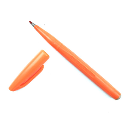 Pentel Sign Pen with Fiber Tip - Orange by Pentel - K. A. Artist Shop
