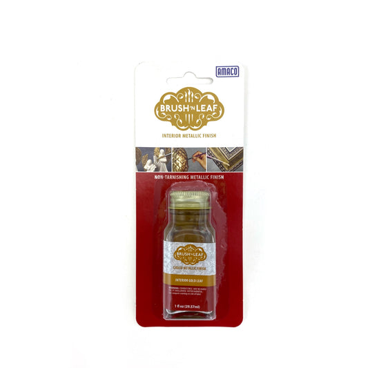 Amaco Brush n Leaf Metallic Paint - Gold Leaf by Amaco - K. A. Artist Shop