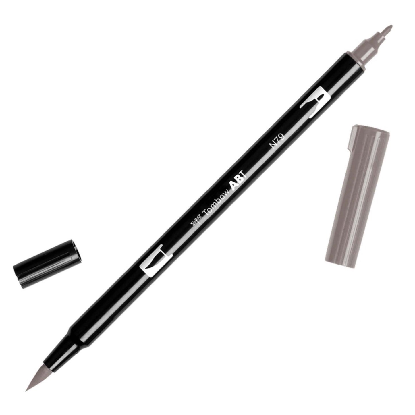Tombow Dual Brush Pens - Individuals - N79 Warm Gray 2 by Tombow - K. A. Artist Shop