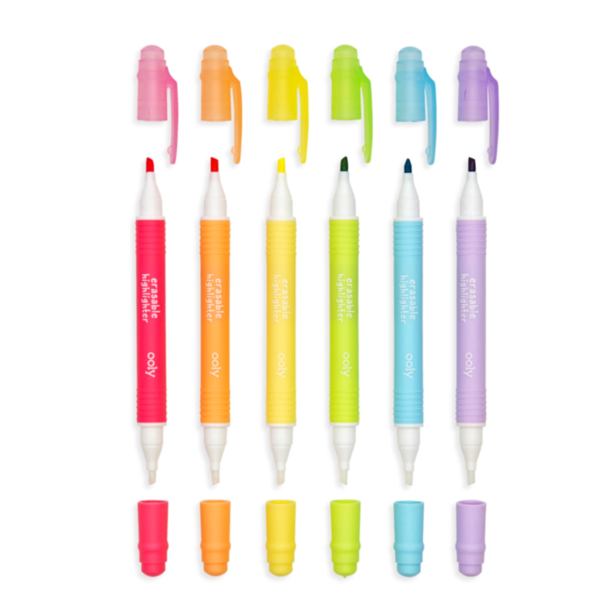 Do-Overs Erasable Highlighters - Set of 6 by OOLY