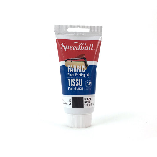 Speedball Fabric Block Printing Ink - 2.5oz. - Black by Speedball - K. A. Artist Shop