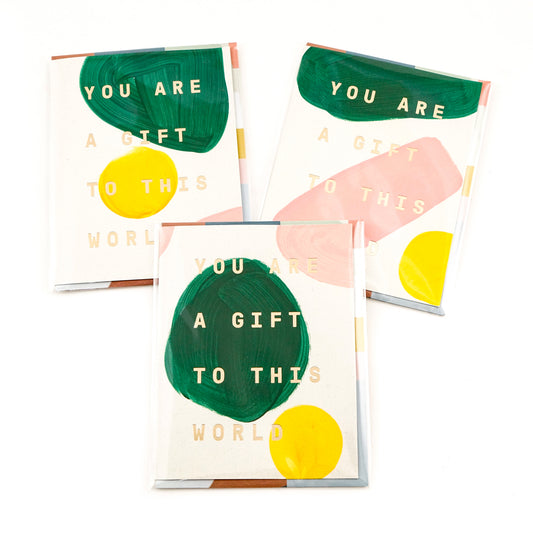 “Gift to this World” Card by Moglea - by Moglea - K. A. Artist Shop