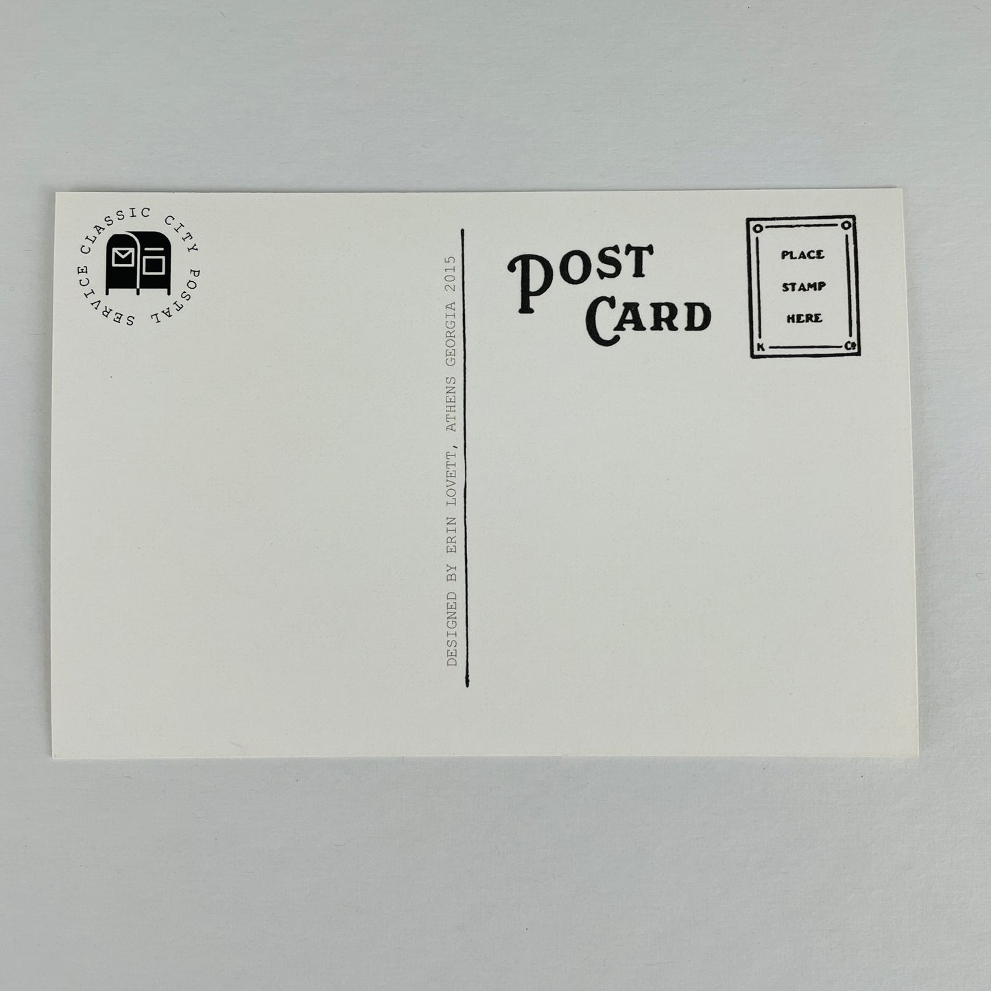 “Don’t Get Tricked Into A Toxic Kiss” Athens, GA Postcard by Classic City Postal Service - by K. A. Artist Shop - K. A. Artist Shop