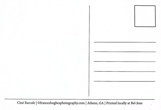 Athens, GA Postcards by Frances Hughes - Ciné Barcafe - by Frances Hughes - K. A. Artist Shop