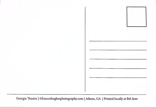 Athens, GA Postcards by Frances Hughes - Georgia Theatre - by Frances Hughes - K. A. Artist Shop
