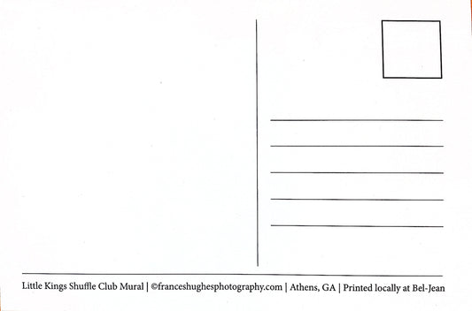 Athens, GA Postcards by Frances Hughes - Little Kings Shuffle Club - by Frances Hughes - K. A. Artist Shop