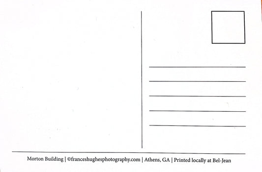 Athens, GA Postcards by Frances Hughes - Morton Building - by Frances Hughes - K. A. Artist Shop