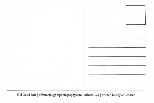 Athens, GA Postcards by Frances Hughes - Old Good Dirt - by Frances Hughes - K. A. Artist Shop