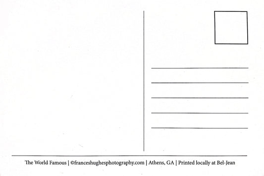 Athens, GA Postcards by Frances Hughes - The World Famous - by Frances Hughes - K. A. Artist Shop