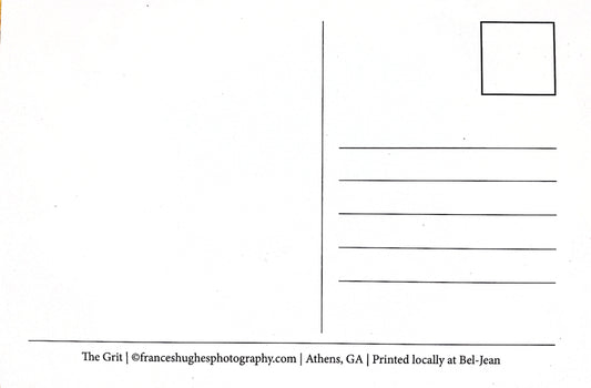 Athens, GA Postcards by Frances Hughes - The Grit Front Entrance - by Frances Hughes - K. A. Artist Shop