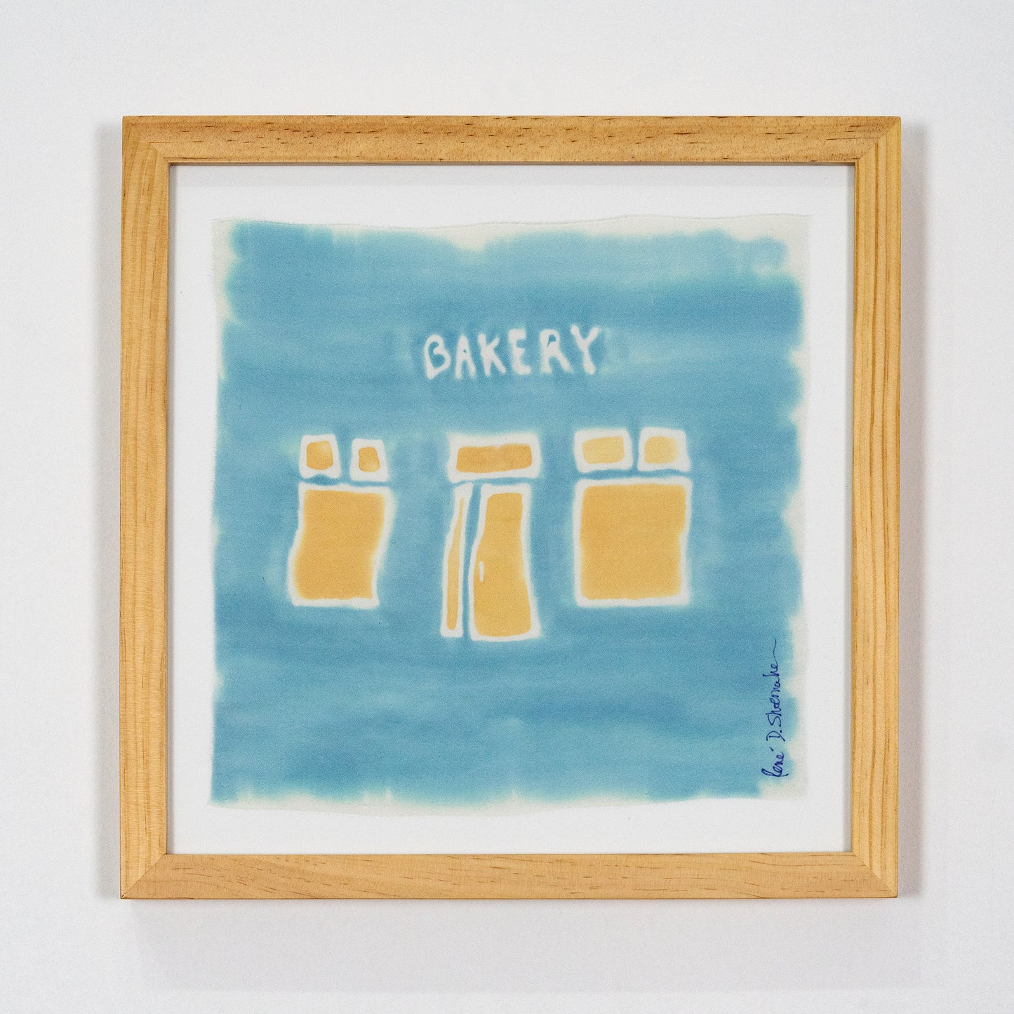 The Doors of Athens • Independent Bakery • Archival Print by René Shoemaker - by René Shoemaker - K. A. Artist Shop