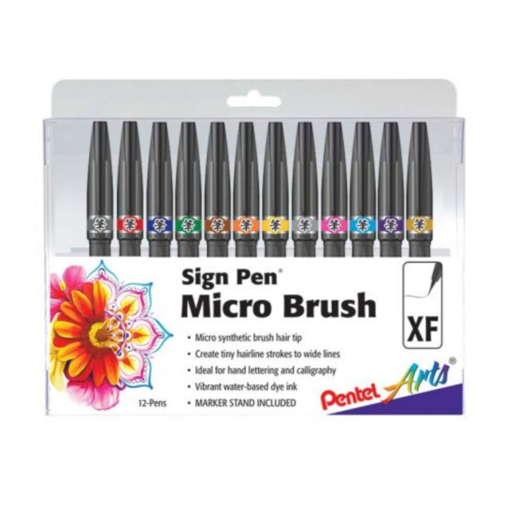Sharpie Brush Tip Art Pens and Set
