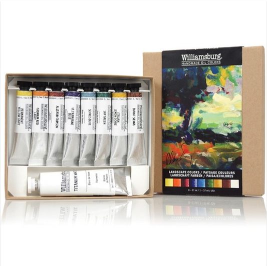 Williamsburg Handmade Oil Color Sets - Lanscape Color Set by Williamsburg - K. A. Artist Shop